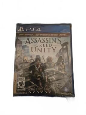 Assassin's Creed Unity Limited Edition PS4 Ubisoft Action Adventure Game Sealed